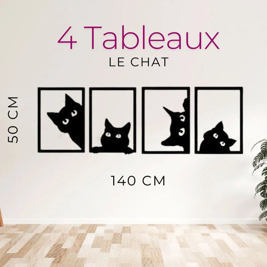 Tableau Décoratif "LE CHAT"